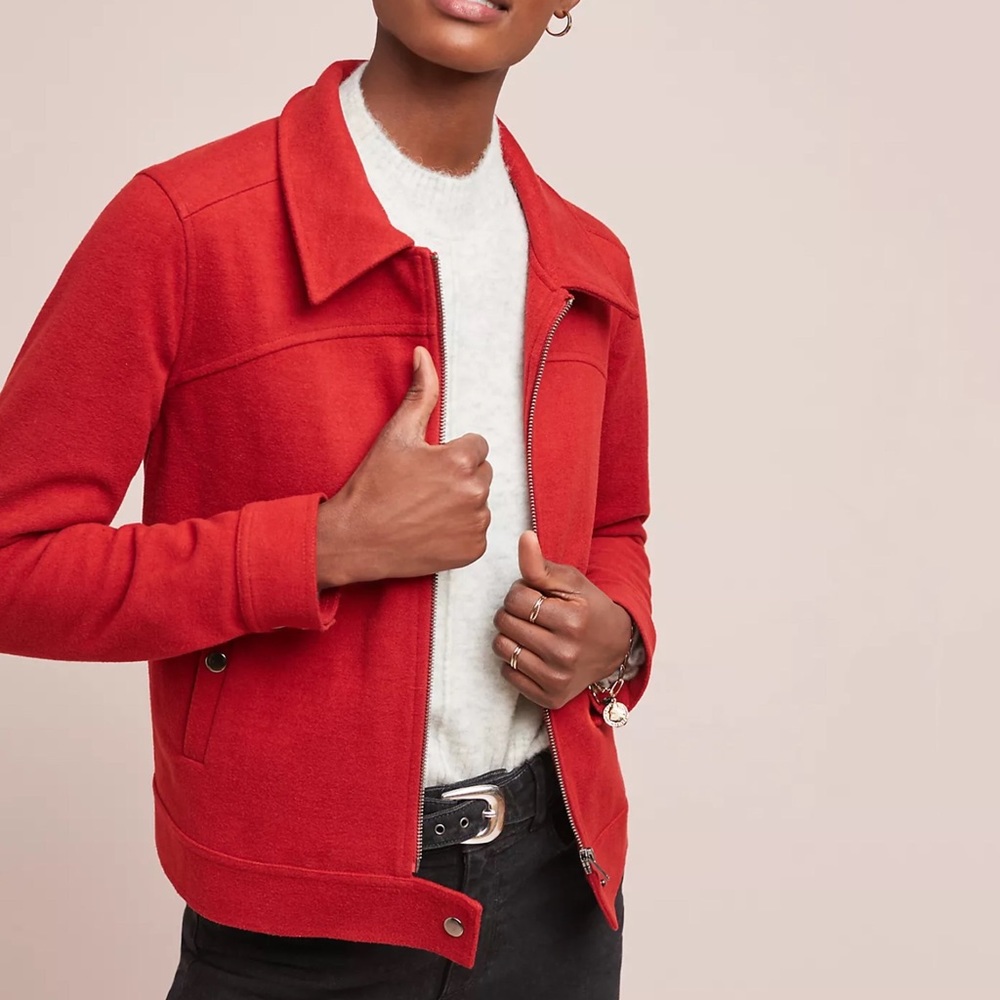 Anthropologie Highway Moto Jacket